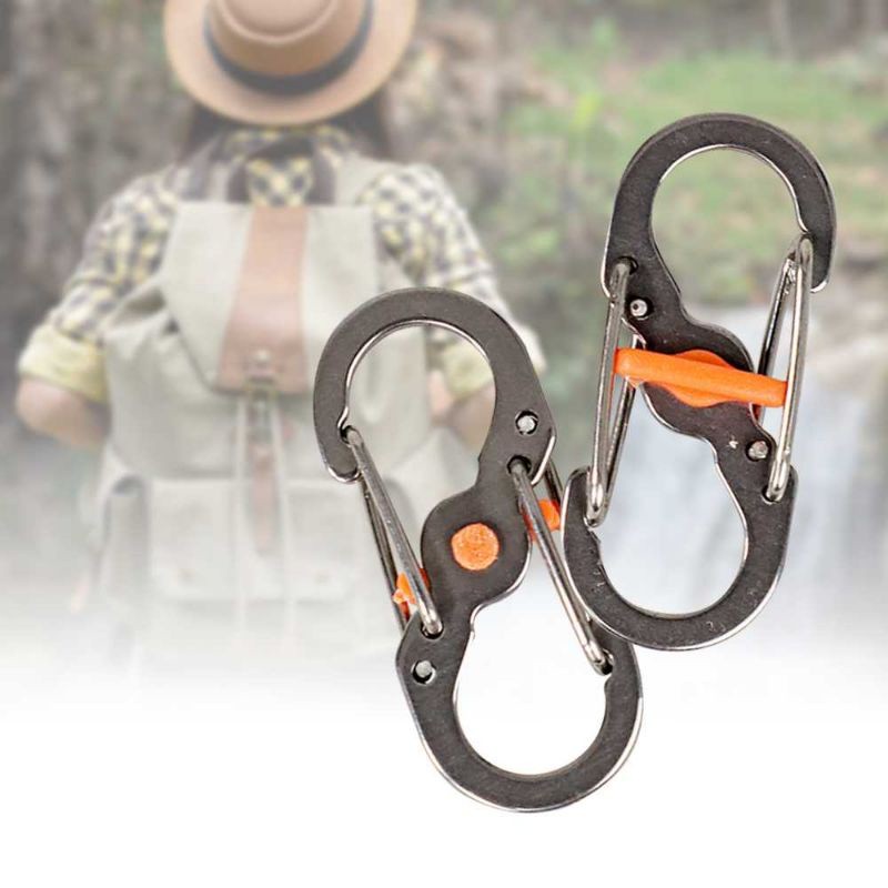 S-Biner Carabiner Metal Spring Hook - Mini Carabiner / Buckle รุ่น 8