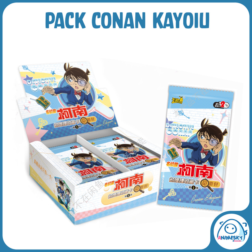 Detective CONAN Shadow Kayou card Pack - การ์ด Detective CONAN แพ็ค 4 ใบ