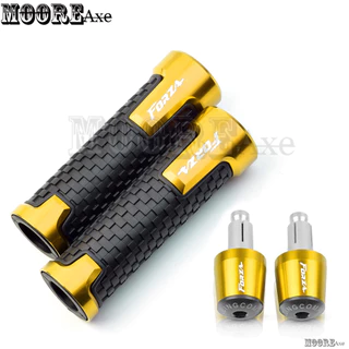 Mooreaxe สําหรับ Honda Forza 125 250 300 350 NSS300 SH300 SH125i 150i GT400 GT600 MF13 Froza300 อุปกรณ์เสริมรถจักรยานยนต์ Handlebar Grips พร้อมปลาย CNC Alloy 7/8 บาร์ปลั๊ก SBDTZ