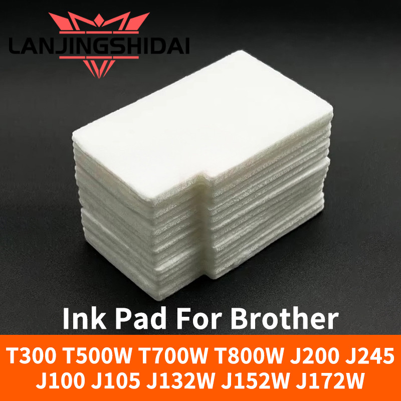 แผ่นดูดซับหมึกฟองน้ําสําหรับ BROTHER DCP J100 J105 J132W J152W J172W T300 T500W T700W T800W MFC J200 J245 T800W LEK119001