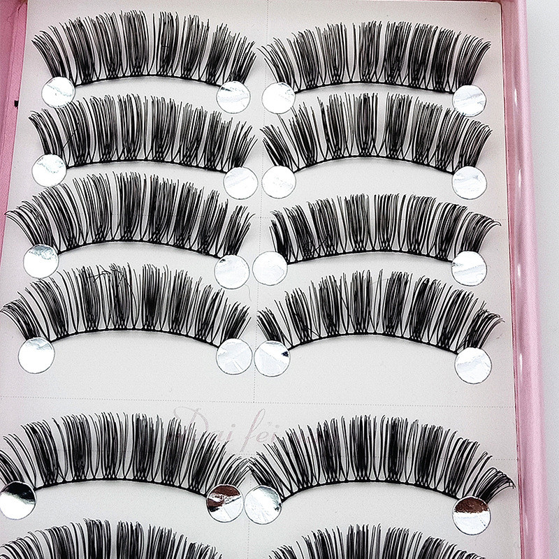 ค40 ขนตาปลอมขนตาแฮนด์เมด 10 คู่