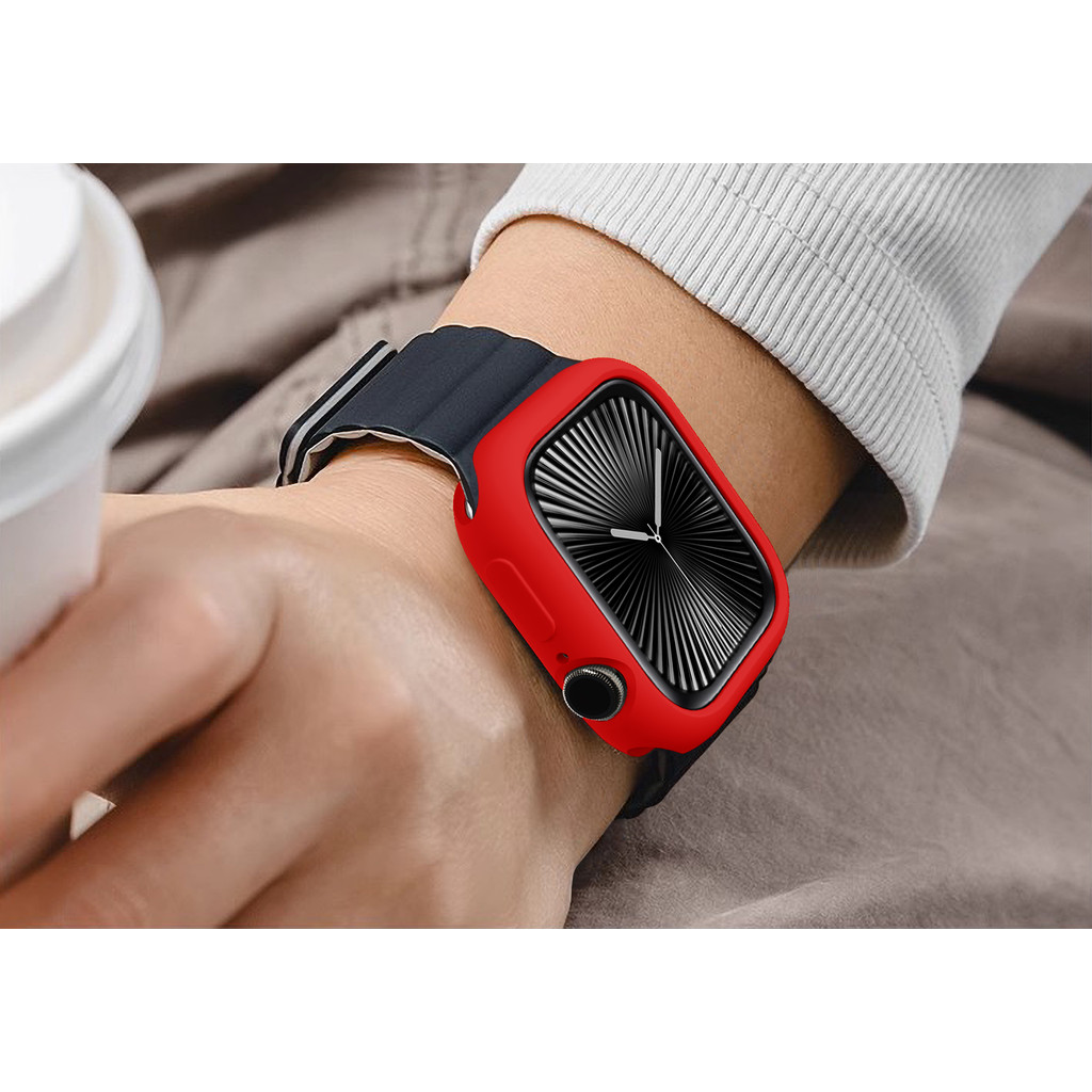 ลูกอม ทีพียู เคสป้องกันเข้ากันได้สําหรับ แอปเปิล ดู 46 มม. 45 มม. 44 มม. 41 มม. 40 มม. 42 มม. 38 มม.11 10 9 8 7 6 5 4 กับ 2 3 - รูปที่ 7