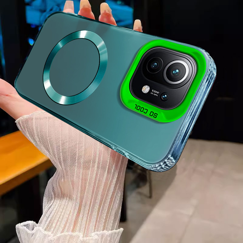 11 Lite Xiaomi 11 Lite 5G NE เคสโทรศัพท์กันชน Anti-Slip Soft Edge แฟชั่นแม่เหล็กดูดแหวนกันกระแทก YBPYWCXQ ราคา ถูกที่สุด ดีลบีเคเค แกลเลอรีภาพที่ 3