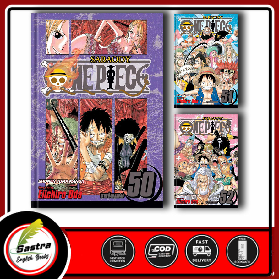 (มังงะ) One Piece Vol. 51-100 โดย Eiichiro Oda (ภาษาอังกฤษ)