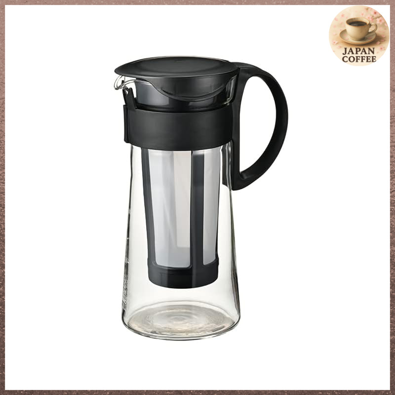 HARIO Cold Brew Coffee Pot Mini Black 600mL Coffee Pitcher Made in Japan MCPN-7-B