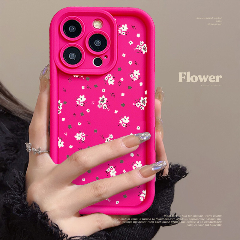 ดอกไม้ดอกไม้พิมพ์เคสโทรศัพท์สําหรับ Infinix Smart 9 HD Tecno POP 9 Spark Go 1 Spark Go 2025 กันกระแท