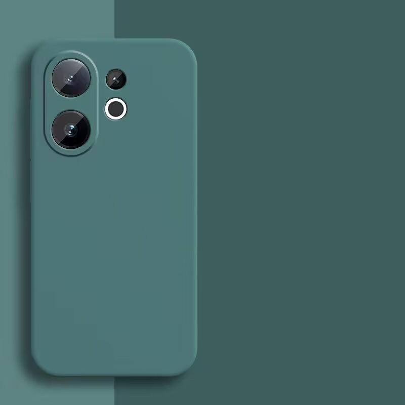 สําหรับVIVO X200 FEกรณีสีทึบซิลิโคนTPU anti DROPปกหลังเคสโทรศัพท์สําหรับVIVO X200 FE X200FE V2503 ปล