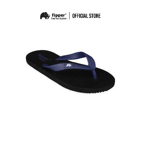 Fipper Selipar Comfy Getah Navy - Fipper Slipper Comfy Rubber Navy