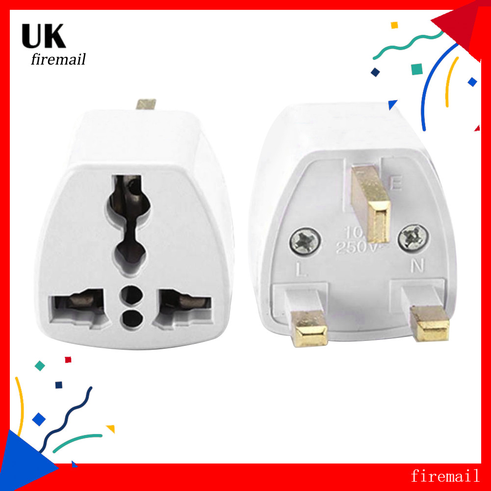 [FM] World Travel US EU UK to Europe Canada ปลั๊กไฟ AC อะแดปเตอร์แปลงซ็อกเก็ต