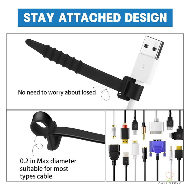 ที่รัดสายชาร์จ จัดระเบียบหูฟัง จัดระเบียบหูฟัง จัดระเบียบหูฟัง สายรัดเคเบิลซิลิโคนรูปกระดูกปลา ที่เก็บหูฟัง จัดระเบียบสา