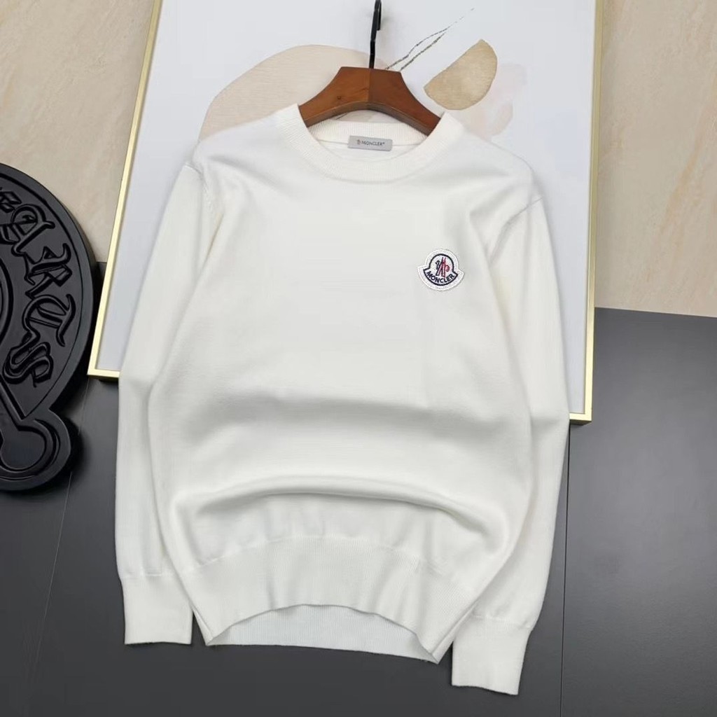 M2025 เสื้อถักแขนยาวสำหรับผู้ชายและผู้หญิง แบบสวมรอบคอมีความอบอุ่นและใส่ง่าย สำหรับฤดูใบไม้ร่วงและหน