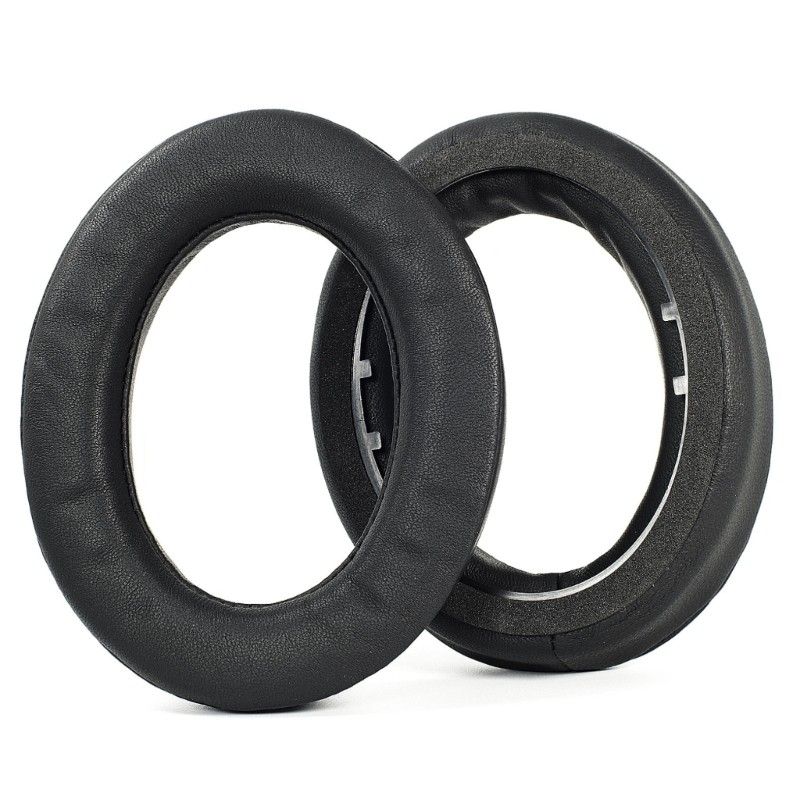 ROX แผ่นรองหูฟังหนังแกะหรูหราการออกแบบตามหลักสรีรศาสตร์สําหรับ HD490PRO HD490PROPlus