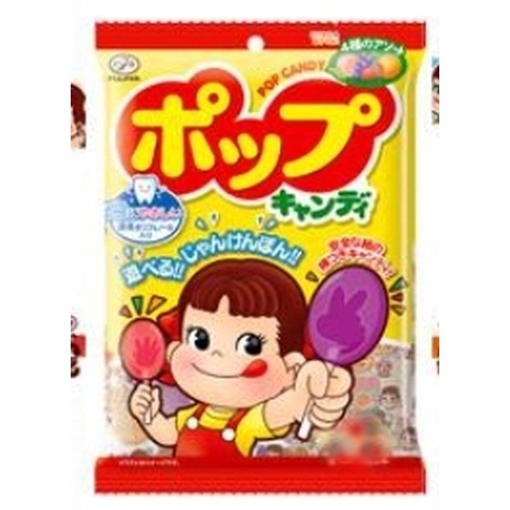 ✨ อมยิ้ม Fujiya Pop Candy 8แท่ง อมยิ้มแท่งญี่ปุ่น ✨