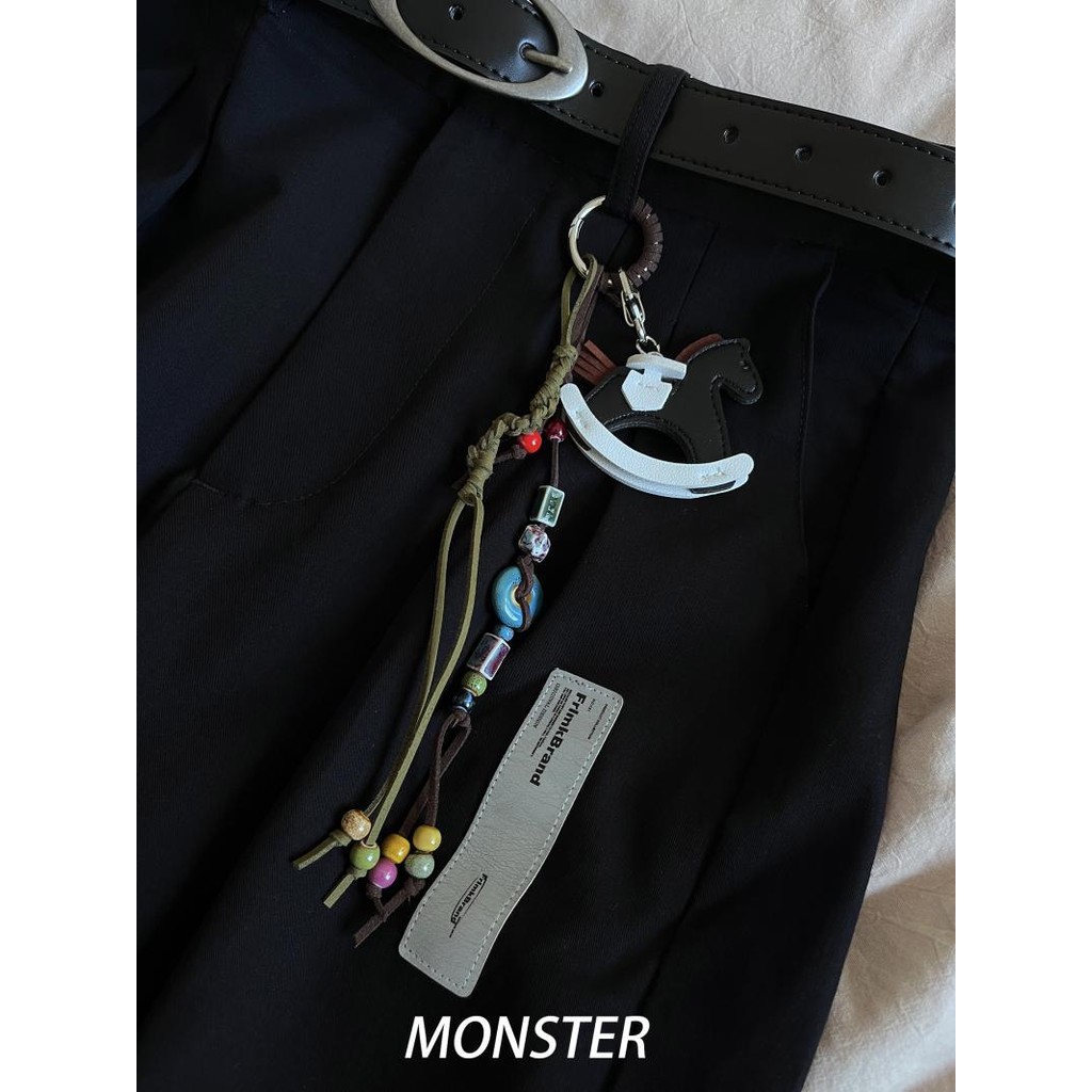 remai#Keychain Accessories Pendant Strap Waist Accessories y2k Niche Pendant vibe Mountaineering Buc