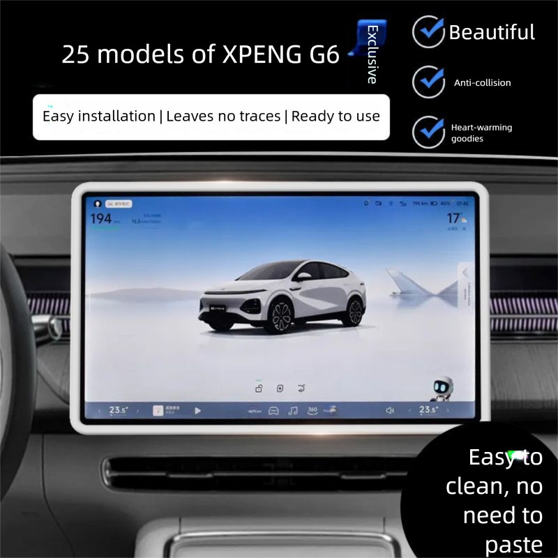 เหมาะสําหรับ XPENG G6 15.6 inches ฝาครอบหน้าจอ Central