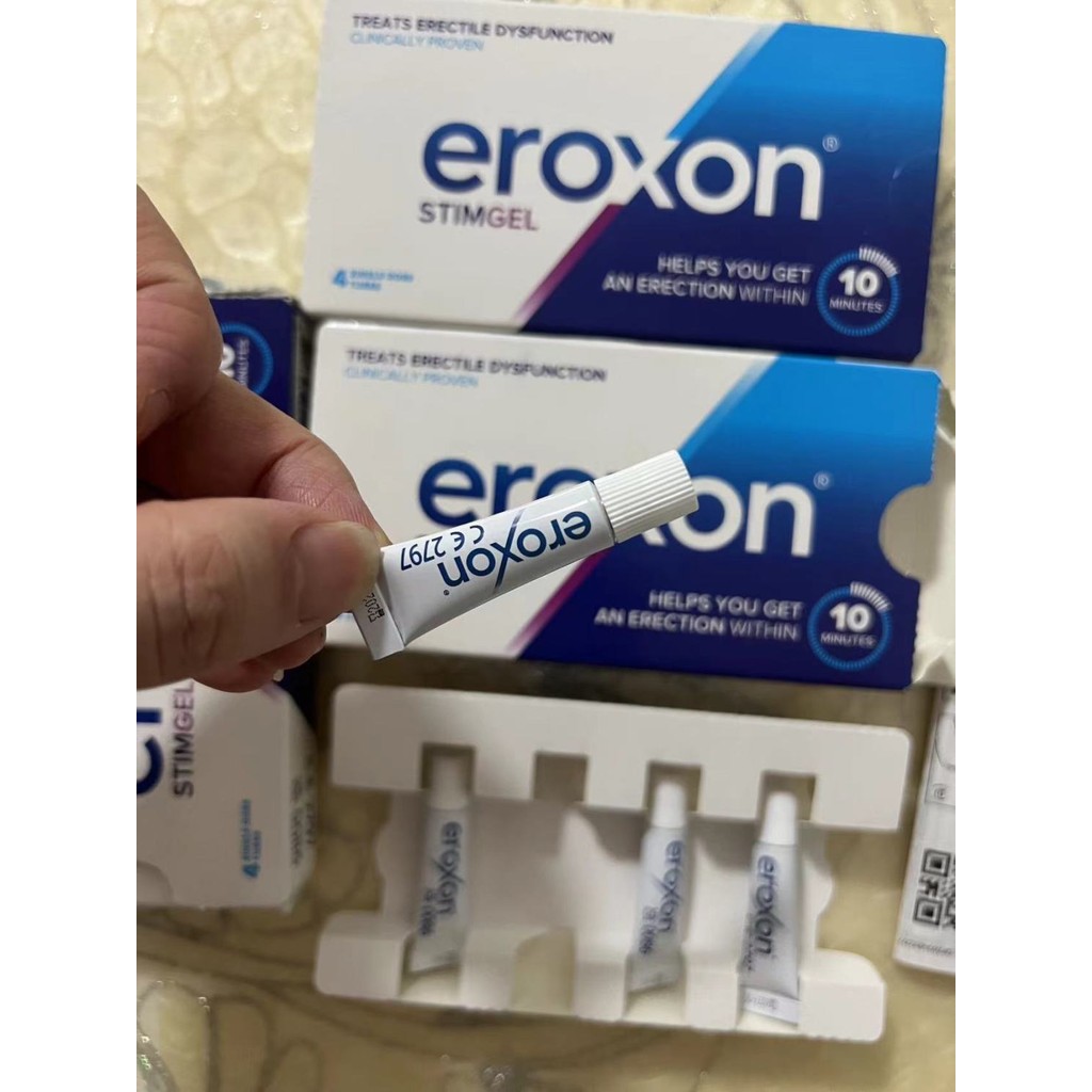 Hong Kong Direct Mail British Original Eroxon Mens External Gel One Experience Pack (แกะกล่องโดยไม่ต