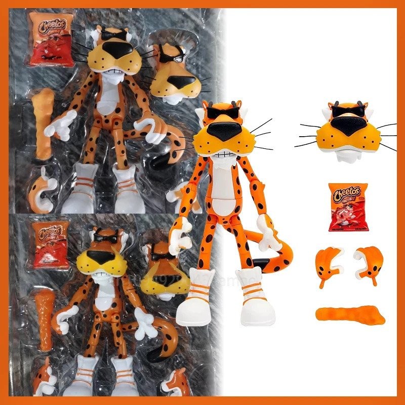 JADA TOYS Jada ของเล่น 1/12 Cheetos Chester Cheetah 6 นิ้ว Action Figure Duplica edition Collectible Replica ที่กําหนดเองรุ่นของเล่นเด็ก 44KX