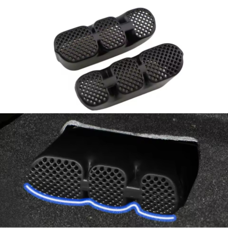 สําหรับ Honda CRV CR-V 2012 2013 2014 2015 2016 ABS ภายใต้ที่นั่ง AC Vent ฝาครอบชั้นเครื่องปรับอากาศ Outlet กรณี Protector Accessorie