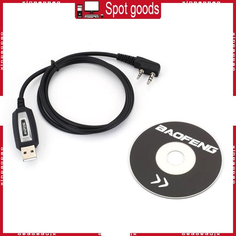 XI สายการเขียนโปรแกรม USB สําหรับ UV-5R BF-888S เครื่องส่งรับวิทยุกันน้ํา