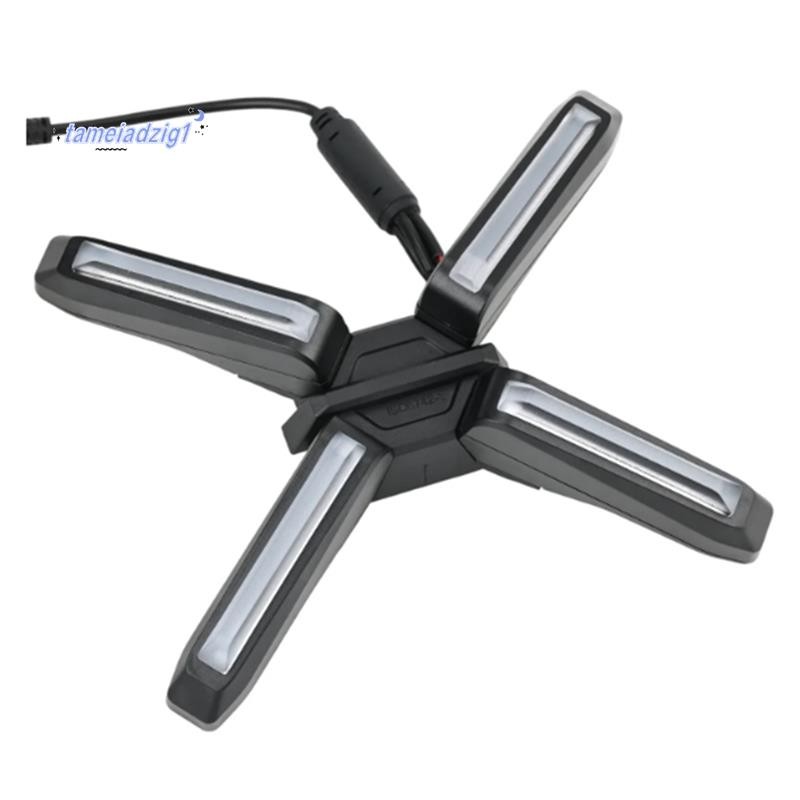 ไฟหน้า 4W Super Bright สำหรับ ZT3 Scooter และ ZT3 Pro แบบ X-Shaped