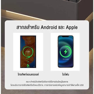 โต็ะข้าง เตียงข้างเตียง แบบสำเร็จรูป อัจฉริยะที่มีไฟ ตู้เตียงไม้ระดับสูงไร้สายสำหรับห้องนอนใหม่ ที่ทันสมัยและเรียบง่าย