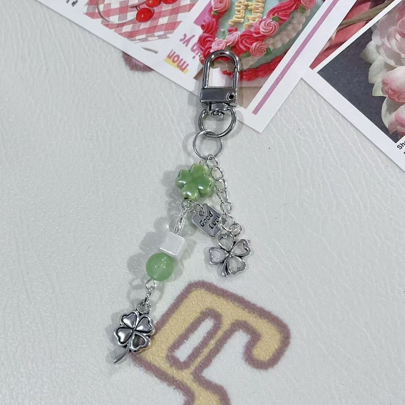 โปร่งใสพวงกุญแจน่ารักกระดิ่งลมจี้พวงกุญแจโทรศัพท์มือถือเชือกเส้นเล็ก น่ารัก กระเป๋าอุปกรณ์ตกแต่งของตกแต่งบ้าน - รูปที่ 6