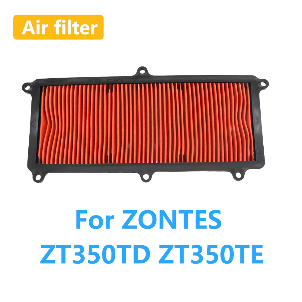 สําหรับ ZONTES ZT350T ZT350E ZT350D 350T 350E 350D อุปกรณ์เสริมรถจักรยานยนต์กรองอากาศไอดีทําความสะอาดองค์ประกอบ