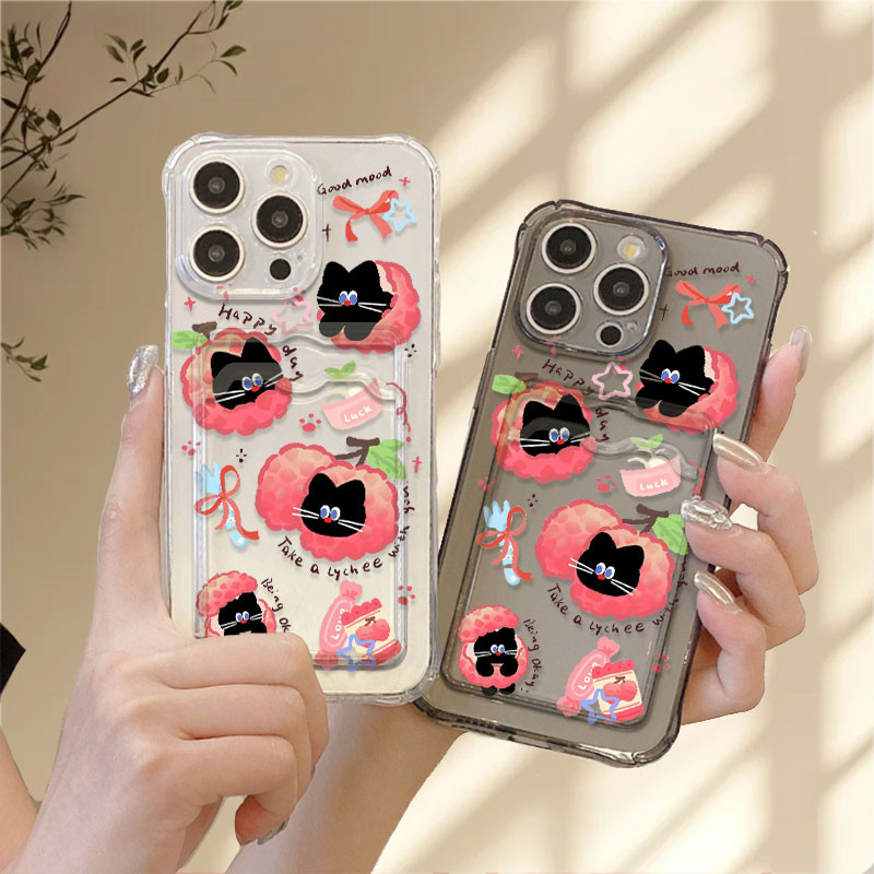 วัสดุซิลิโคนสีดําลิ้นจี่แมวทํากรณีสําหรับRealmeหมายเหตุ60 60x50 Narzo 10 N61 N63 N53 50A 50i Prime G