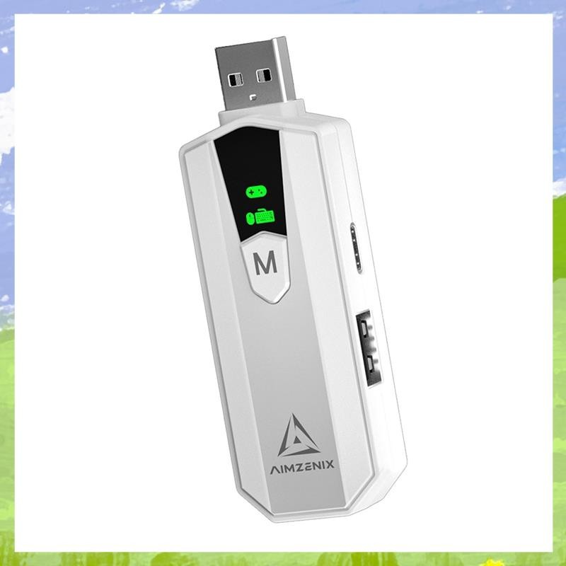 AX200PRO PC Gaming Converter อะแดปเตอร์แปลงสําหรับ/สําหรับเกมคอนโซล Enhanced Gaming Experience Gamer