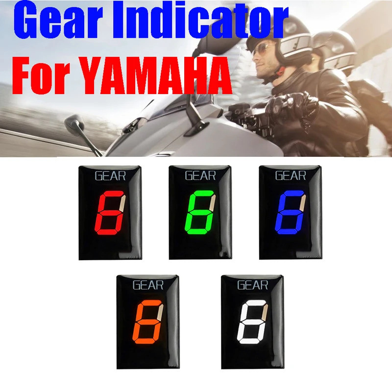 YES Motorcycle Gear Display Indicator Meter For Yamaha YZF R1 R6 FZ8 Mt03 MT-01 Fzs600 XJR400 FZ400 