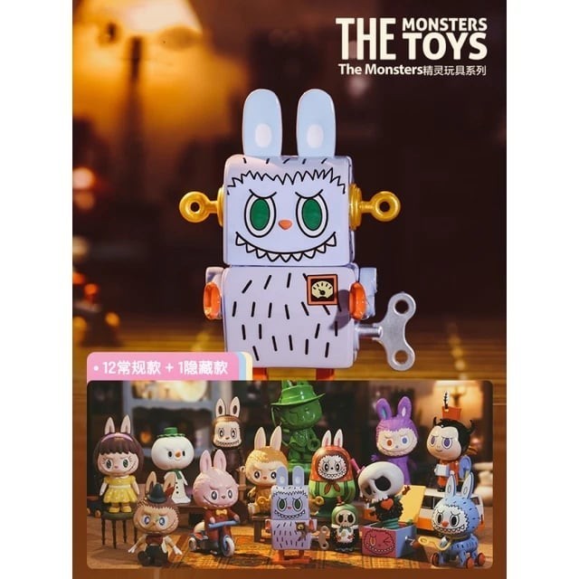 (พร้อมส่งจากไทย) The Monster Toys Series Labubu Zimomo โมเดล ฟิกเกอร์ การ์ตูนสะสม ลาบูบู้ ของแท้
