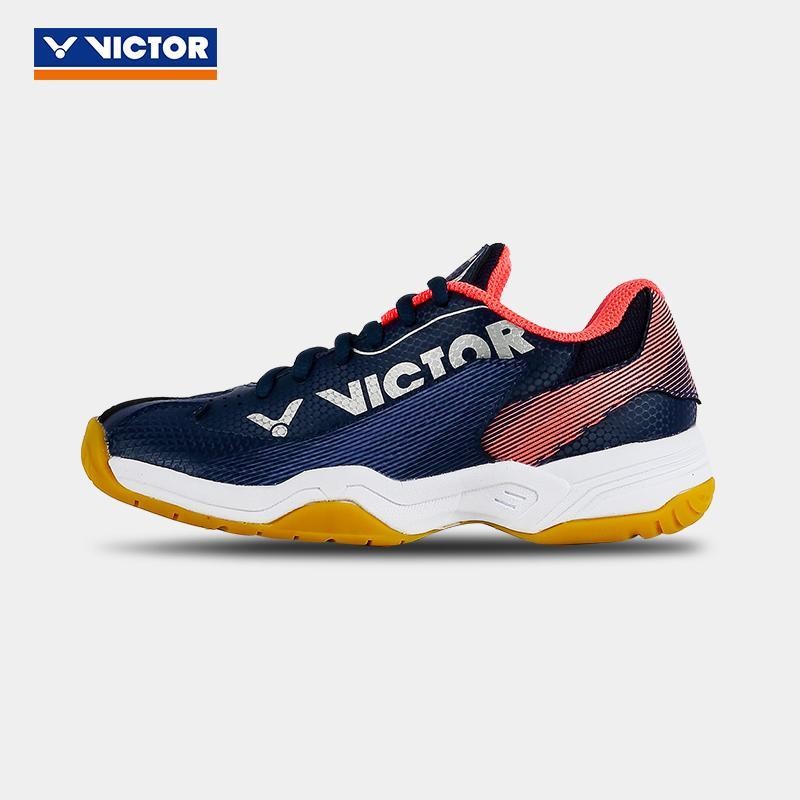 รองเท้าแบดมินตัน VICTOR A362II JR สำหรับเด็กทนทาน กันลื่น รองเท้ากีฬา น้ำหนักเบา ระบายอากาศ