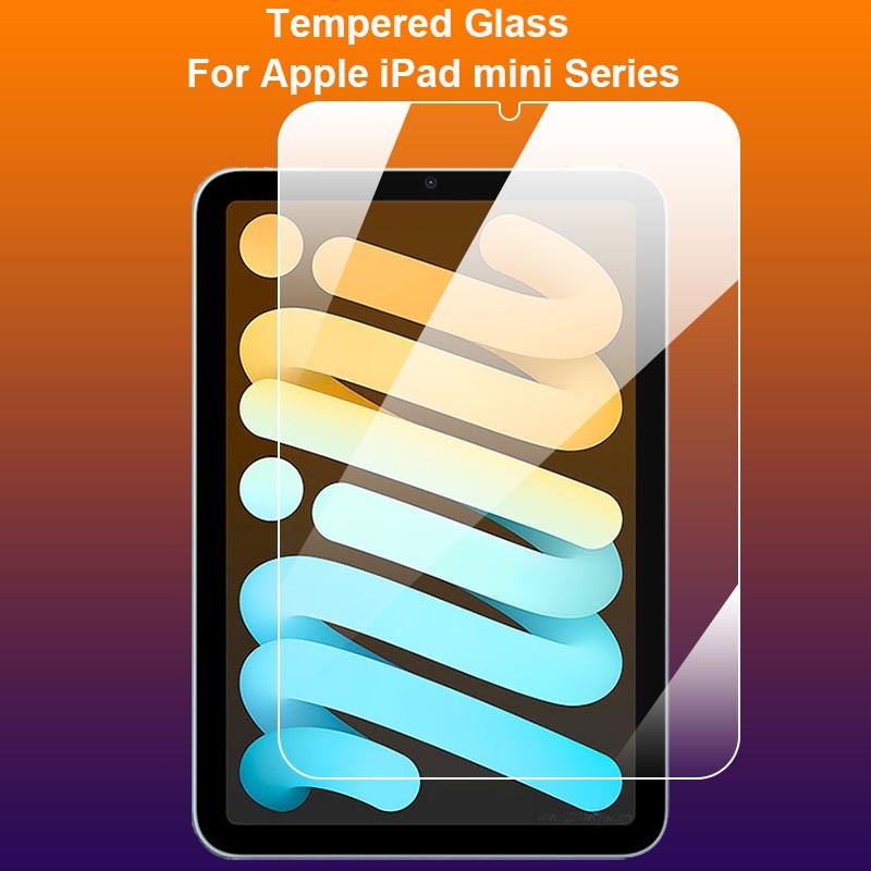 เข้ากันได้กับ Apple iPad mini 7 6 5 2024 (2021) A2568 (2019) A2126 A2124 A2125 กระจกนิรภัยใส 9H 2.5D