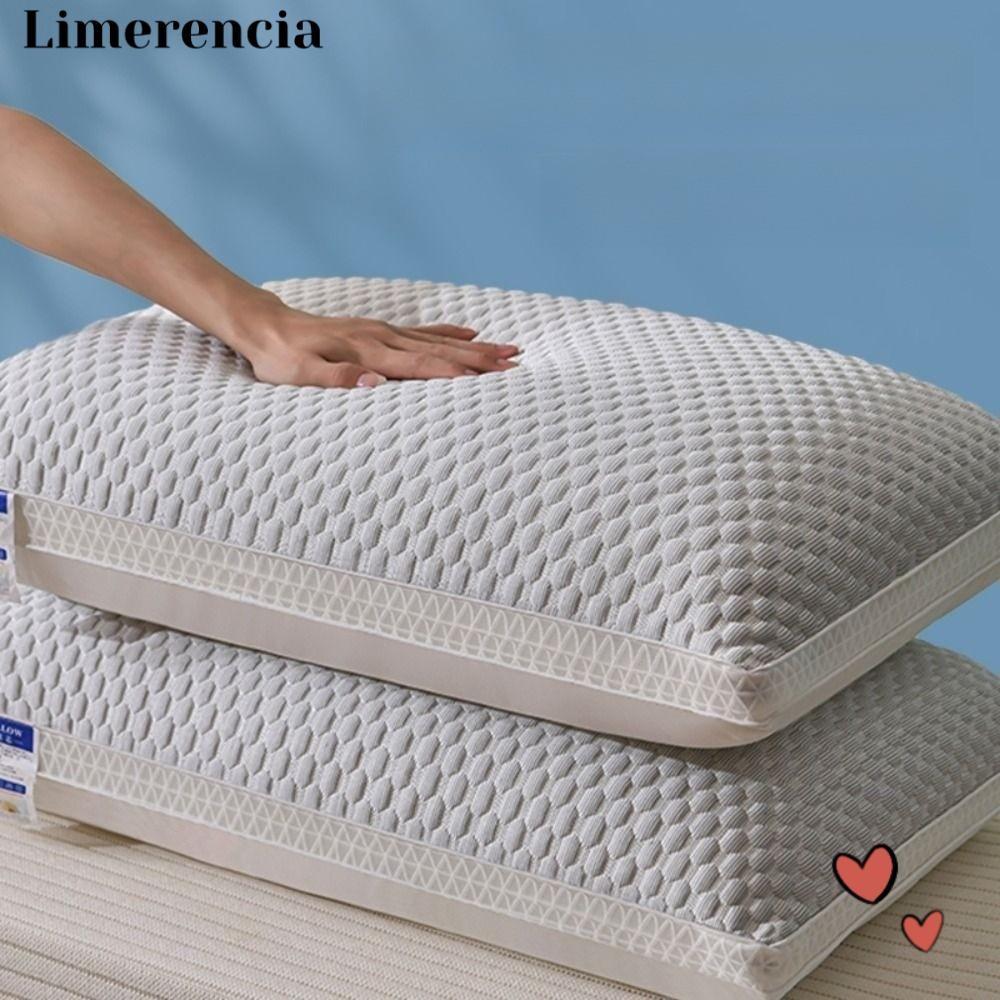 IFFINE หมอนป้องกันคอ, ความยืดหยุ่นสูง Cool Bean หมอนรองคอผ้าไหมน้ําแข็ง, ป้องกันยุบนุ่ม Sleep Aids ห