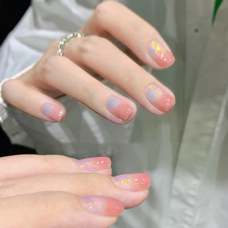 ออมเบรออโรร่าชมพู Two-moons ของแท้ ยาทาเล็บสูตรพรีเมียม ไร้กลิ่น แห่งไว ลอกได้ ไม่ต้องอบ ขนาด10ml*1