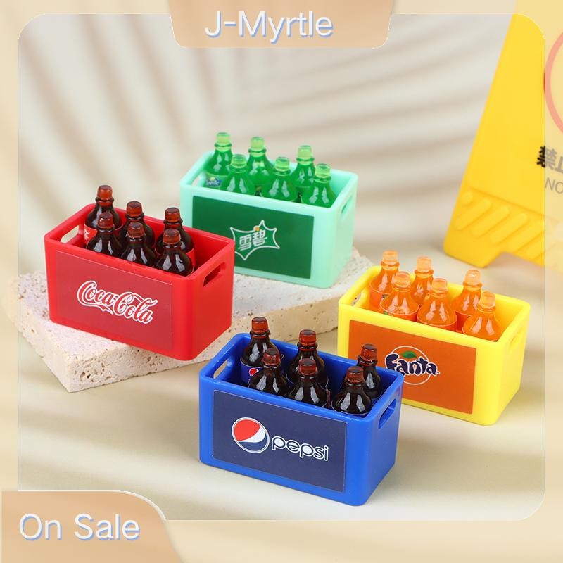 J-Myrtle 1/12 ตุ๊กตาจําลองเครื่องดื่มตุ๊กตา Mini ซูเปอร์มาร์เก็ตเครื่องดื่มของเล่นตุ๊กตาอุปกรณ์ตกแต่งบ้าน Nice
