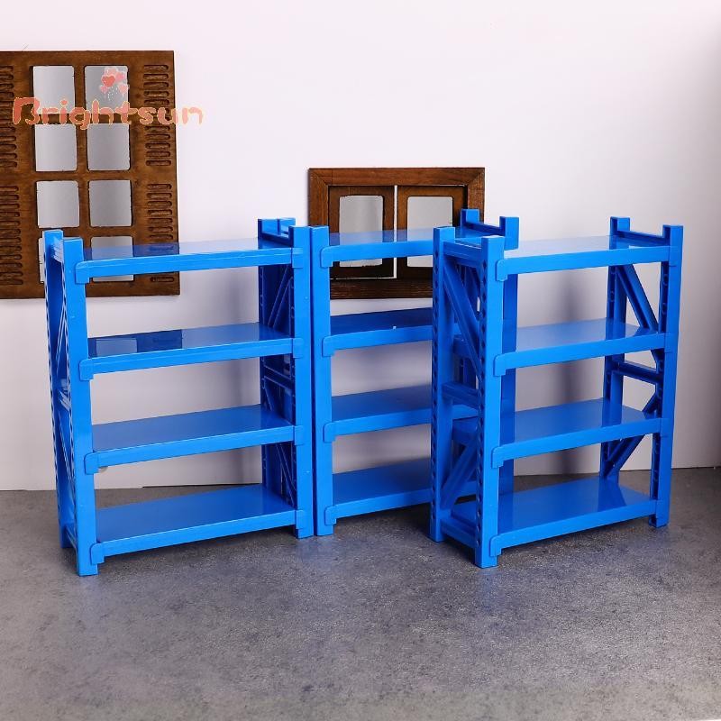 [BT-t] 1/12 Dollhouse Simulation Storage Shelfhouse Racks Model Dollhouse Mini Furniture Decorative 