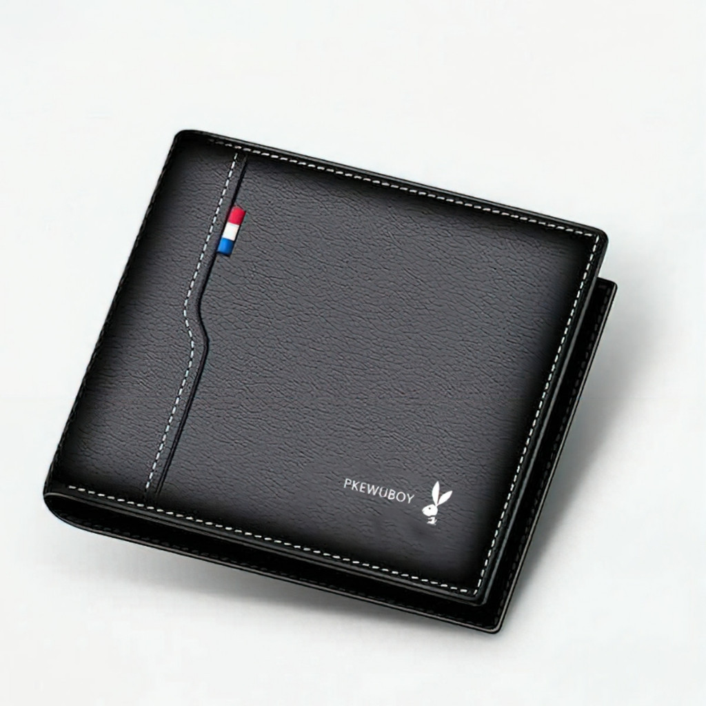 PLAYBOY SA888 MENS HORIZONTAL LEATHER WALLET