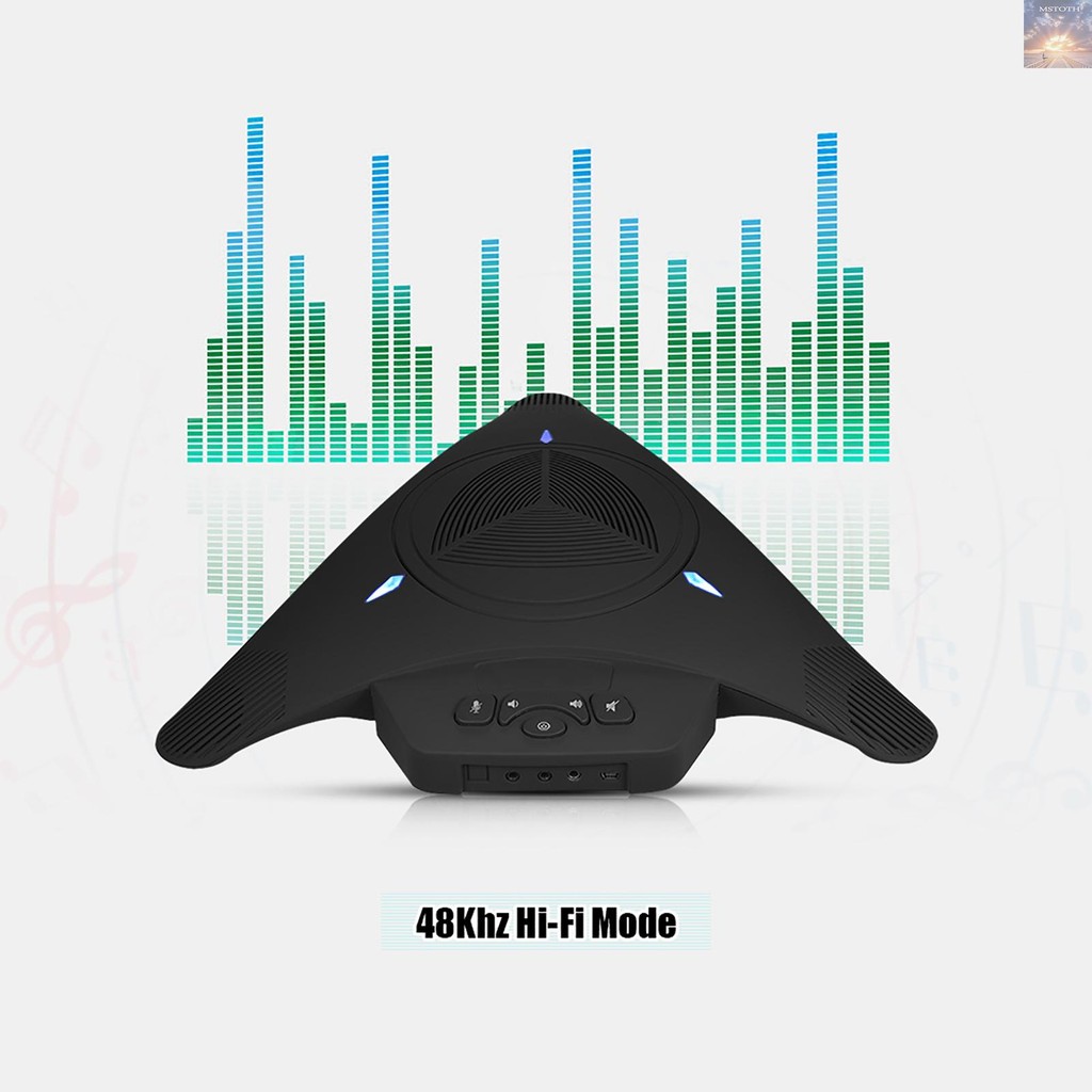 [โปรโมชั่น] MST-X1W 2.4G Wireless USB Video Conference Microphone Speakerphone 6m 360° ปิ๊กอัพเสียงส