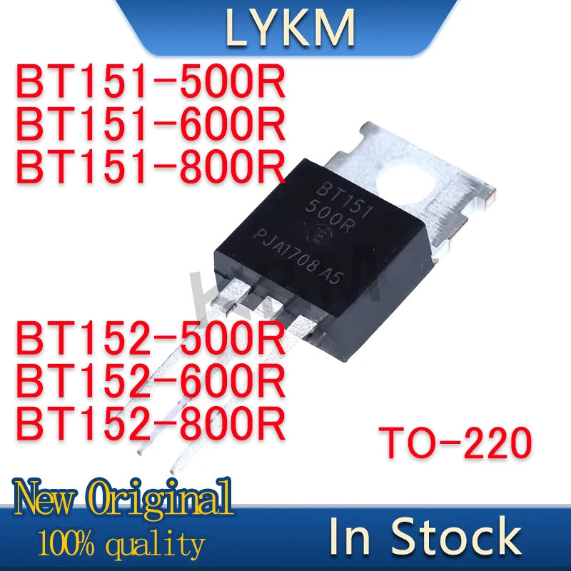 1-5PCS BT151-500R BT151-600R BT151-800R BT152-500R BT152-600R BT152-800R TO-220 Field-effect ทรานซิส