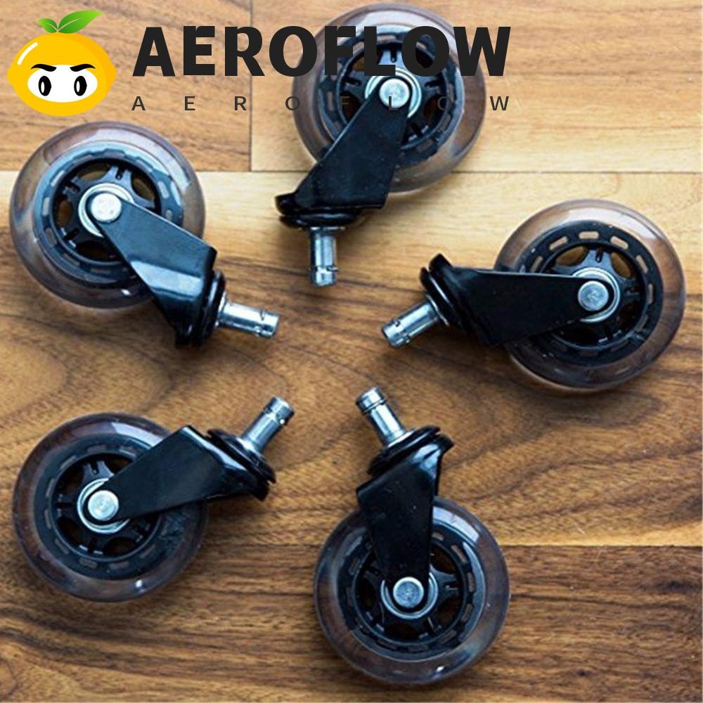 AEROFLOW ล้อเก้าอี้สํานักงานที่ใช้งานได้จริง Universal Swivel Caster