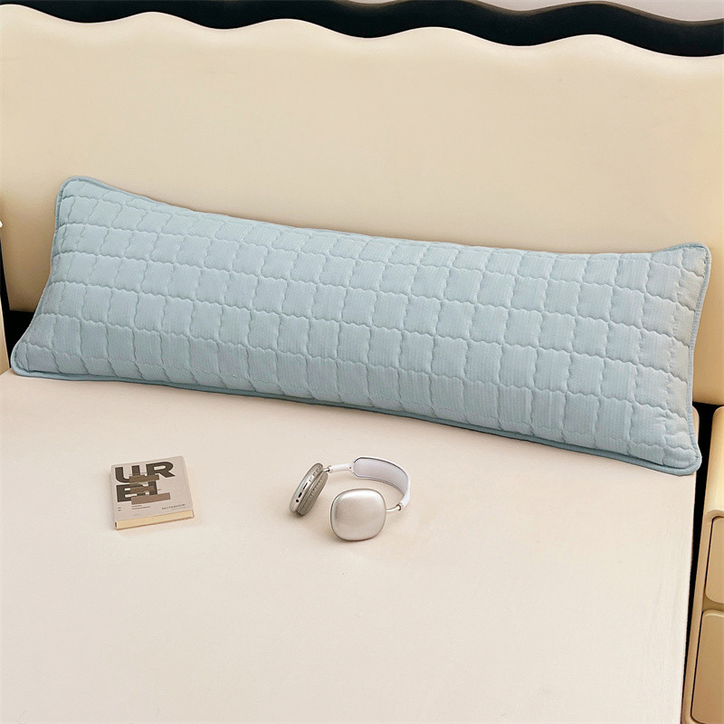 Minimalist ยาวปลอกหมอนธรรมดา Blue Body หมอนหมอนข้าง 48x120 ซม.48x150 ซม.48x180 ซม.