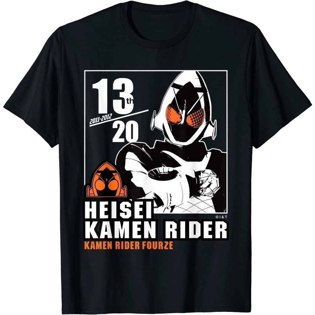 เสื้อยืดผู้ใหญ่ Kamen Rider Fourze Heisei Rider Anniversary