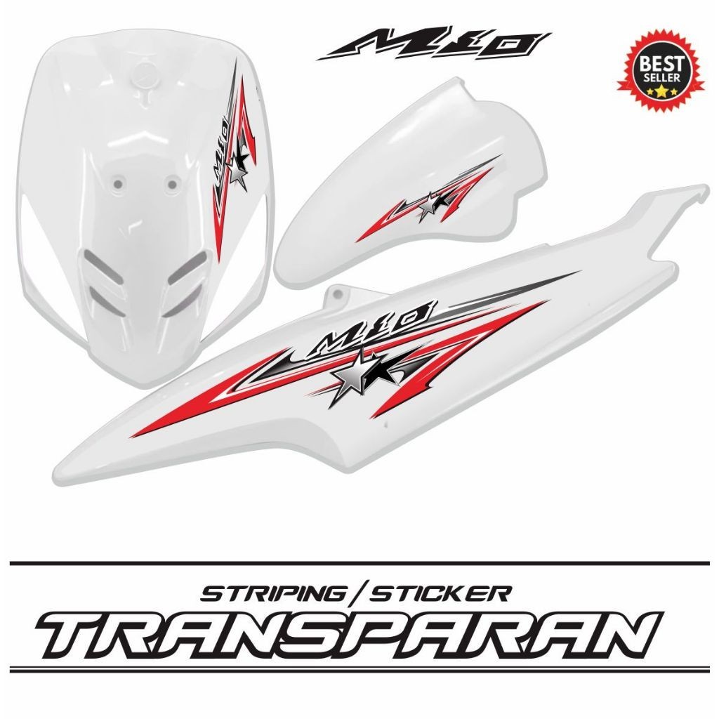 MIO สติ๊กเกอร์ MIO OLD MIO SPORTY สติ๊กเกอร์ TRANSPARENT MATERIAL MIO MOTIF สติ๊กเกอร์