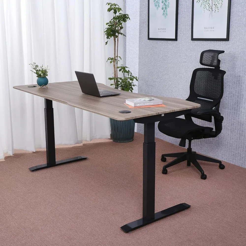 โต๊ะทำงานปรับระดับนั่งยืนไฟฟ้าสำหรับ Home Office