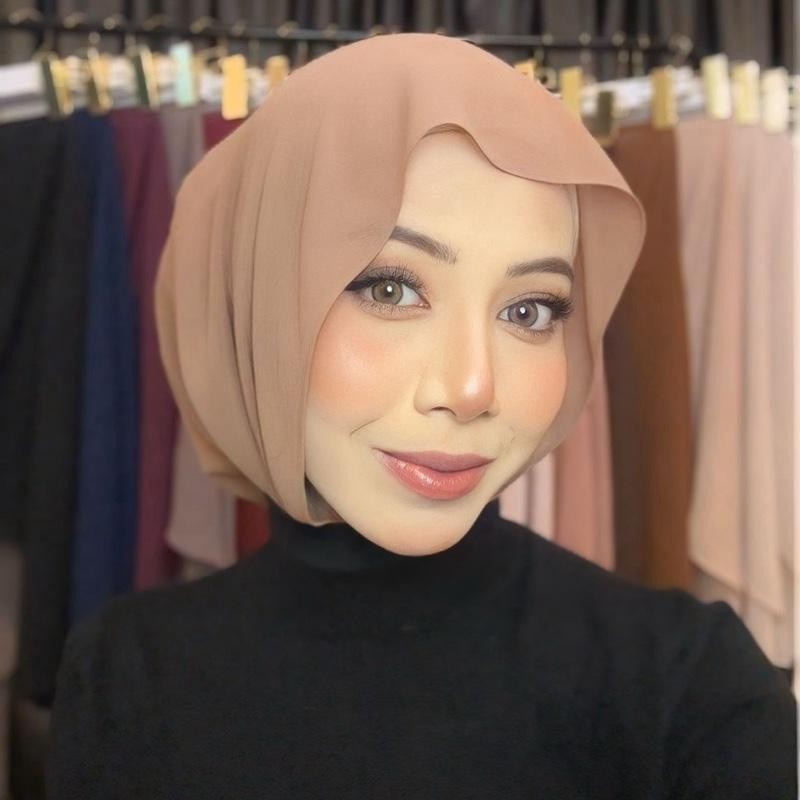 CLARA HOODIE SHAWL - (Georgette Chiffon)