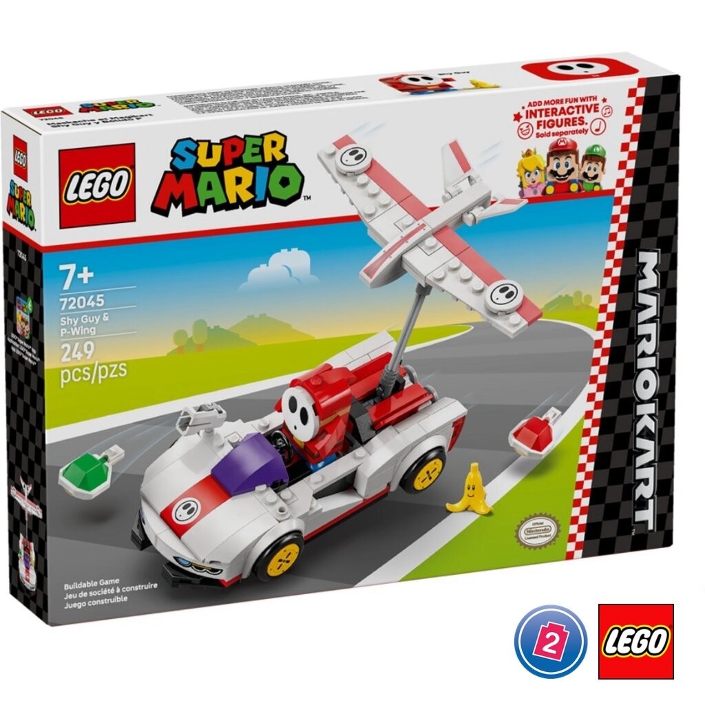 เลโก้ LEGO Super Mario 72045: Mario Kart™ – Shy Guy & P-Wing