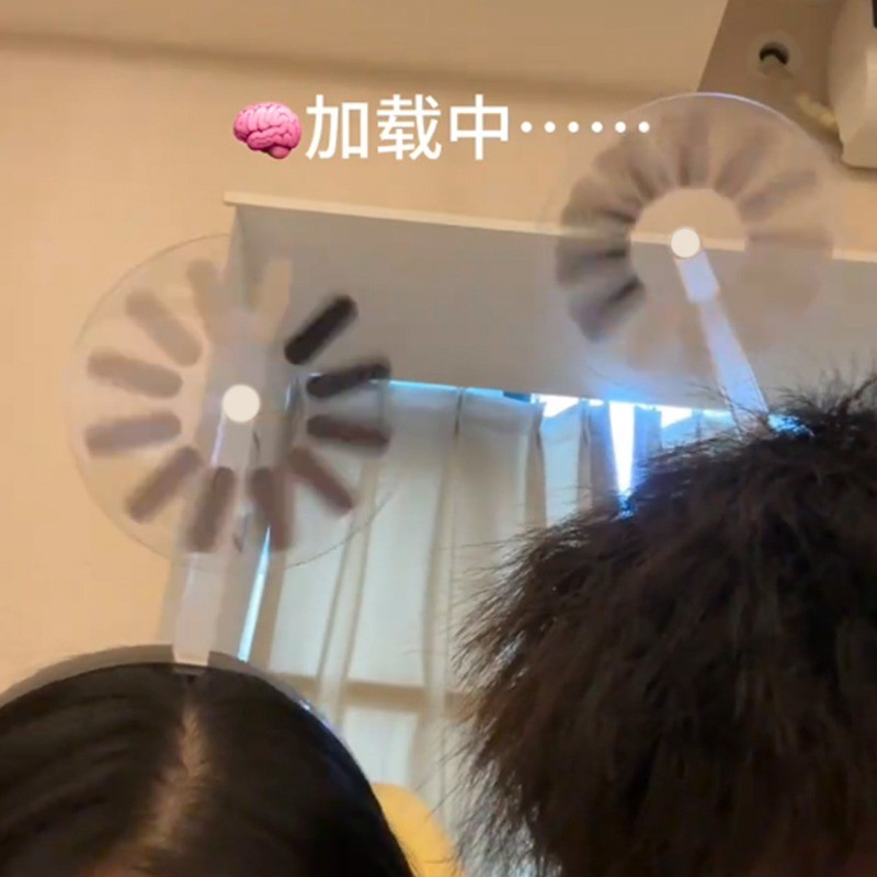 ที่คาดผมแบบหมุนได้ สร้างสรรค์และตลก ส่งต่อเป็นของขวัญให้แก่เพื่อนและแฟน