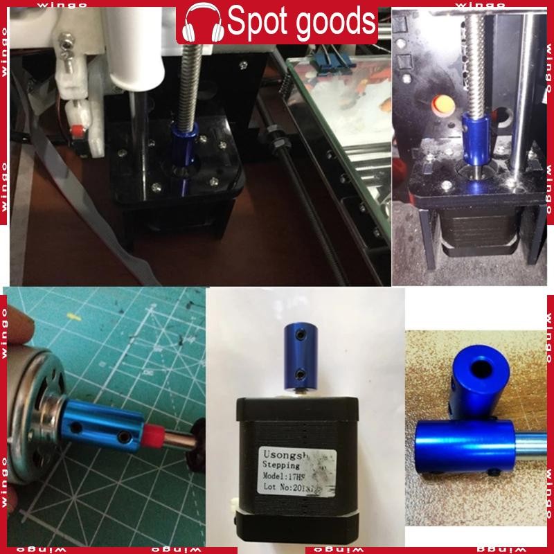 WIN ข้อต่อโลหะผสมอลูมิเนียม D14L25 5x5 5x8 6x8 8x8 มม.เพลา CNC Coupler