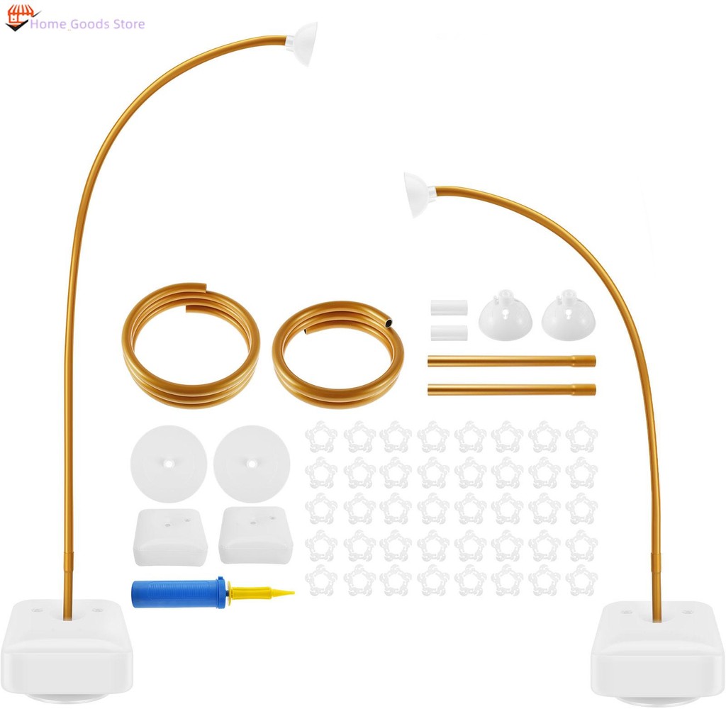 Balloon Arch Kit 8.2ft 5ft DIY บอลลูน Arch สนับสนุนฐานบอลลูนคลิปบอลลูนยืดหยุ่นคอลัมน์ชุด SHOPSKC8478